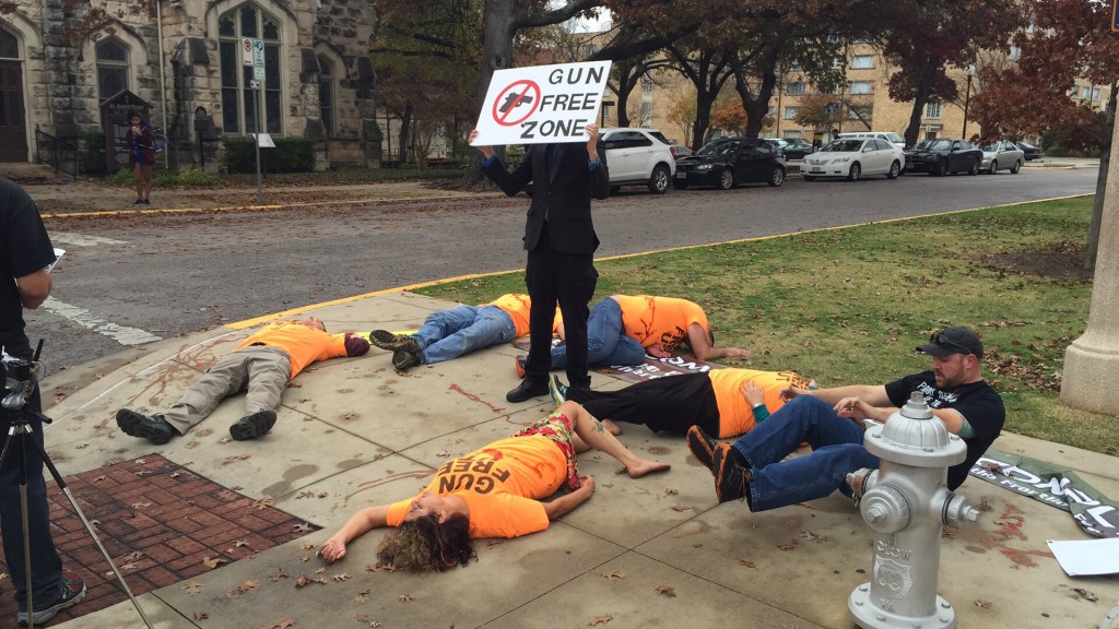 mock mass shooting